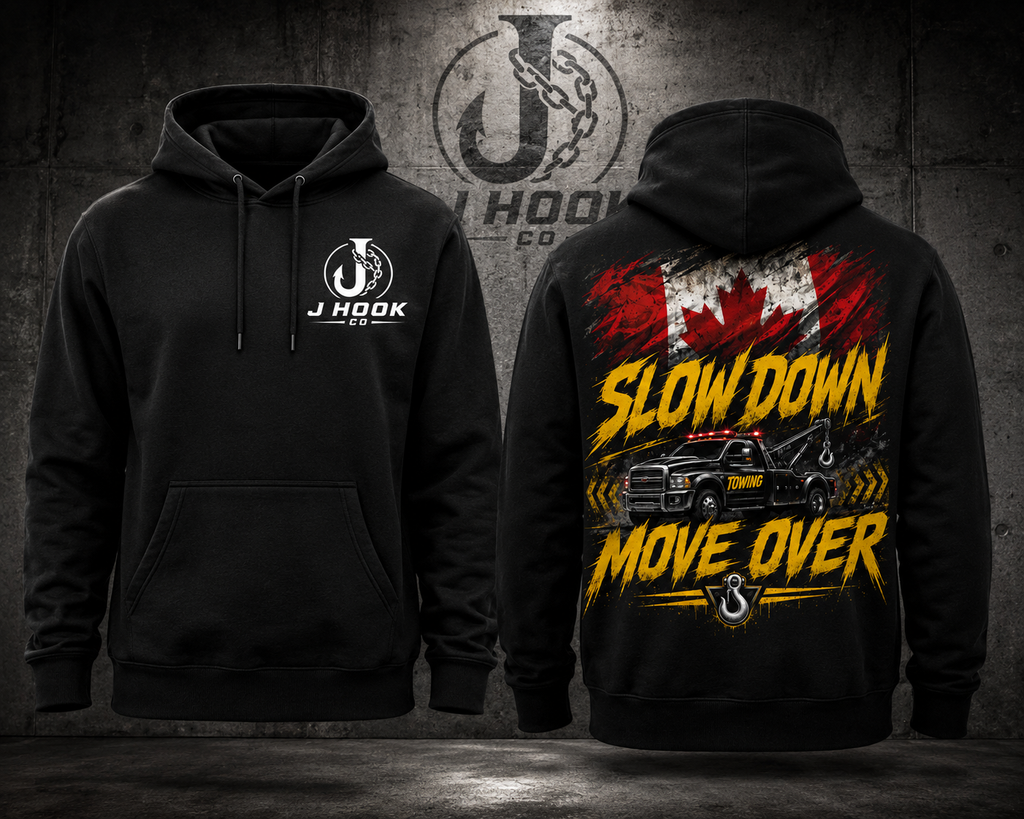 Slow Down Move Over (hoodies)