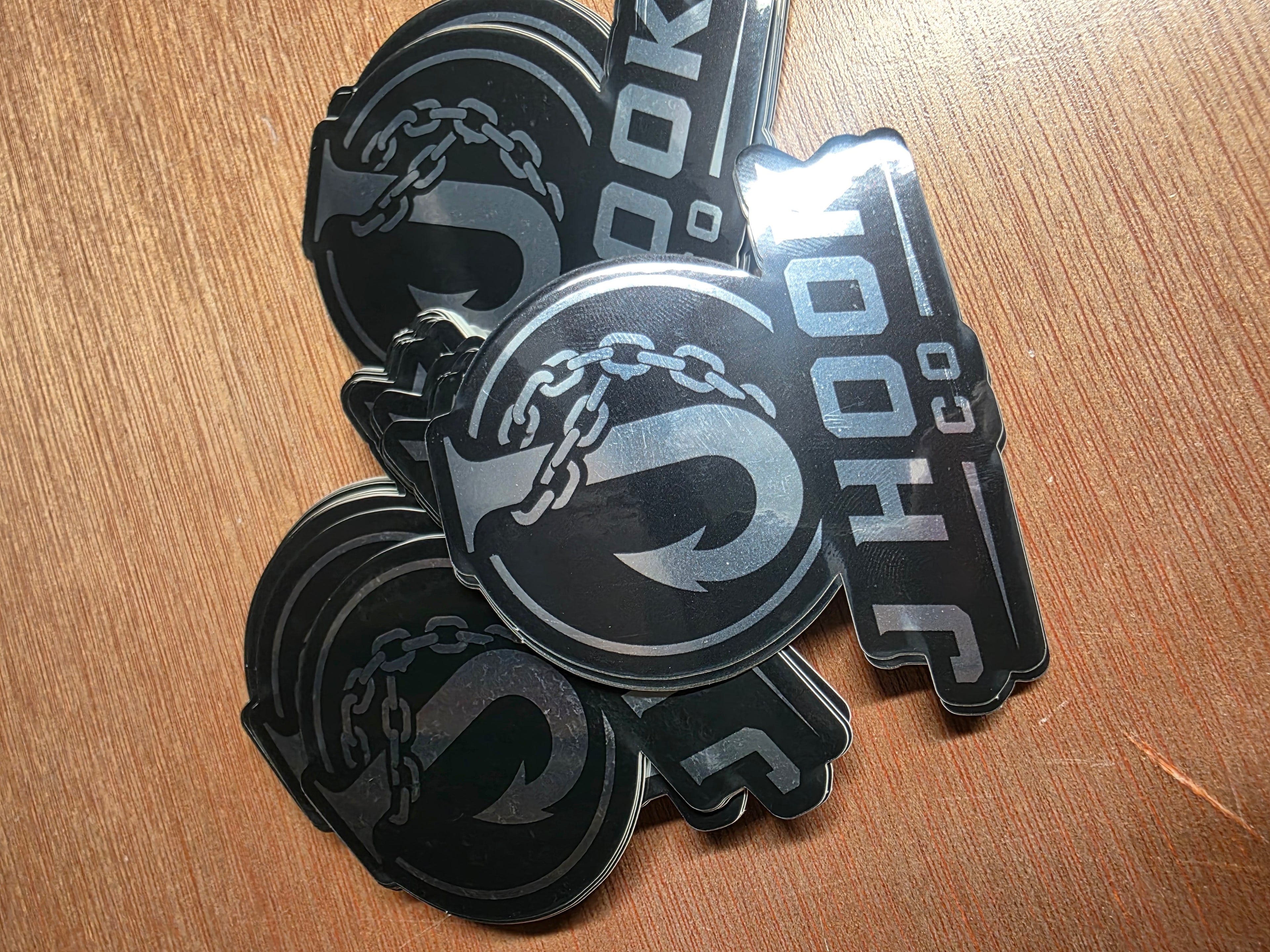J Hook 3x3 sticker