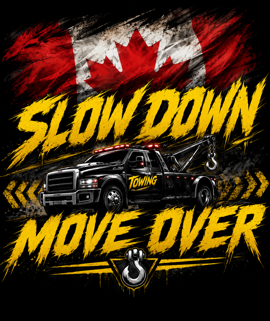 Slow Down Move Over (hoodies)